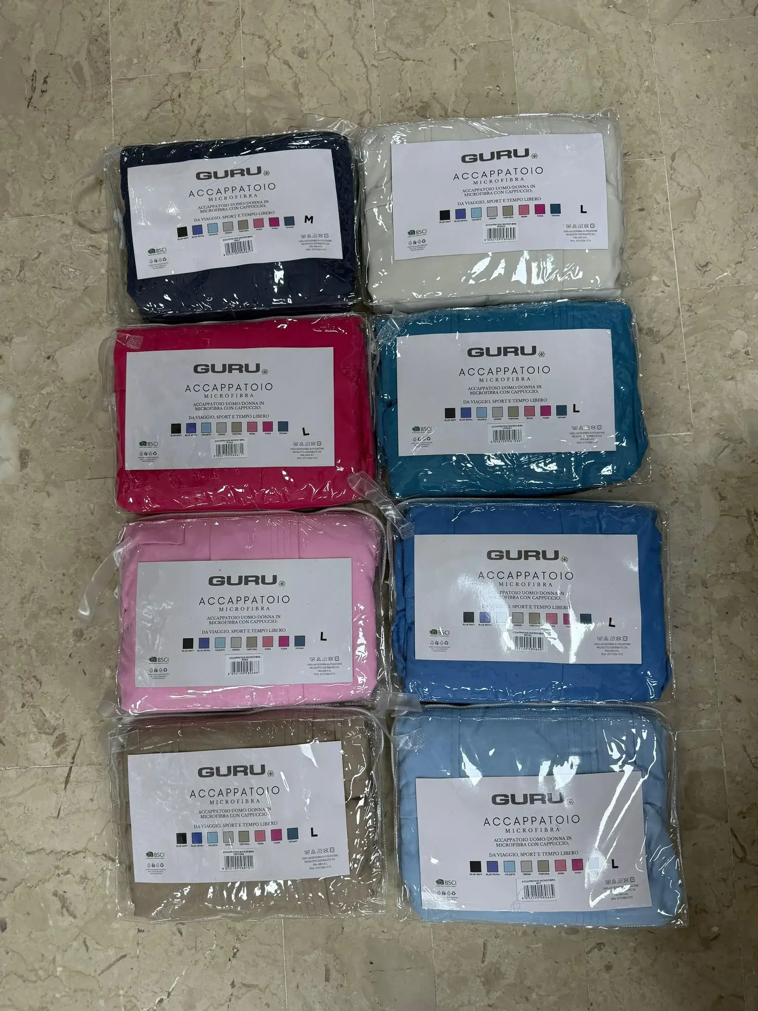 Collezione tovaglie GURU: tessuti di qualità per la tavola disponibili in vari colori e dimensioni